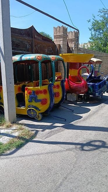 Hazır biznes: Parklarda eylenmek uchun 3eded vaqon birlikde 4800 Azn. 8 ushaq otura — 1