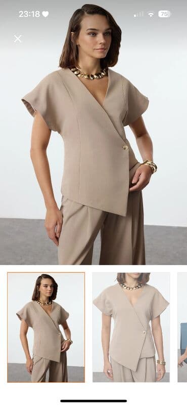 женские футболки и майки в полоску: Yeni, istifade olunmayib — 1