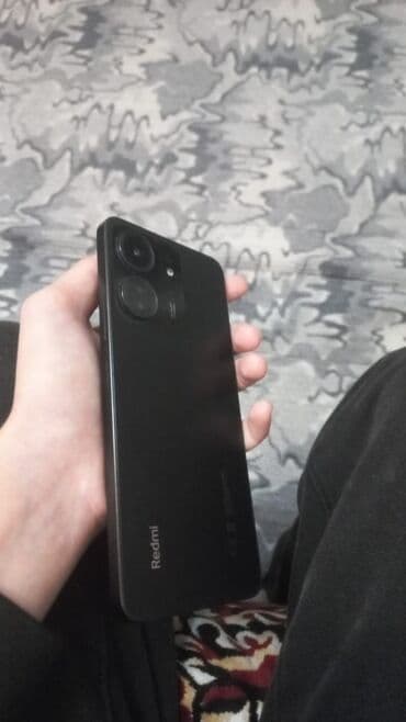 Аудиотехника: Redmi 13C, 4 ГБ, цвет - Черный, Две SIM карты — 2