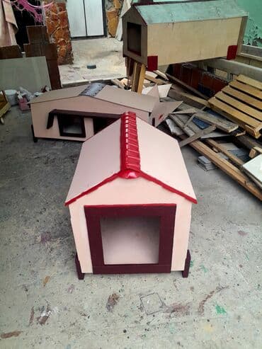 вольеры для маленьких собак: Домик дла средой маленкий собак . водоустойчмй . с заказом тожже — 6