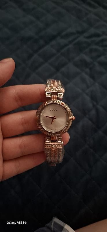 bil: Yeni, Qol saatı, Gucci, rəng - Gümüşü — 1
