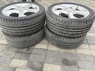 disk niva: 5 saplı yüngül lehimli disk və şin komplekti - Ölçü: 17" - Bolt — 5