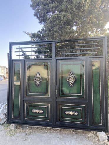 işləmiş dərvazalar: Yeni Metal Həyət darvazası, Yana açılan, Kredit var, Ödənişli quraşdırma, Rayonlara çatdırılma, Ödənişli çatdırılma, Ünvandan götürmə — 1