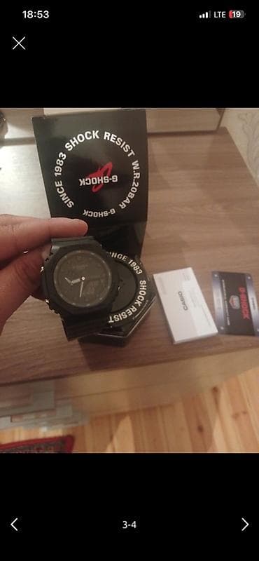 Аксессуары: Наручные часы, G-Shock, цвет - Черный — 2