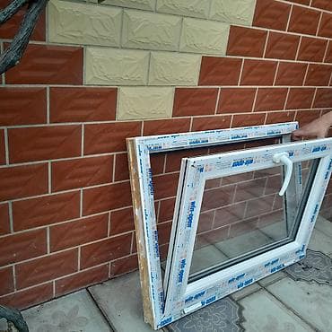 parnik salafan: PVC pəncərə paketləri - Material: ağ rəngli PVC profil (win-open — 3