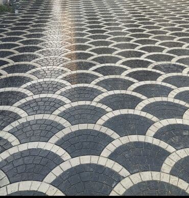 tek das: Trotuar (daş döşəmə) plitələri – geniş çeşid Məhsul: - Açıq sahələr — 21