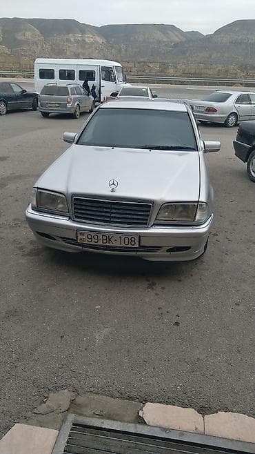 kia rio avtomat: Mercedes-Benz C-Class (W202) sedan - Kuzov: 4 qapılı sedan, gümüşü — 3
