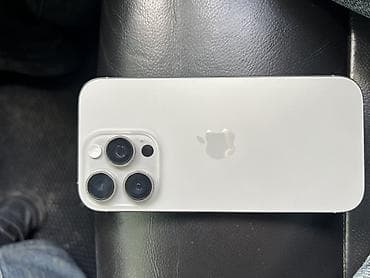 islenmis noutbuklar: IPhone 16 Pro, 128 GB, Natural Titanium, Face ID — 1