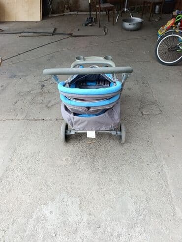 прогулочная коляска: Классическая прогулочная коляска, Б/у, Самовывоз — 4