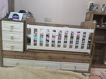 gül: Oğlan və qız üçün, İşlənmiş, Dördbucaq, Beşik, Yellənmə mexanizmsiz — 3