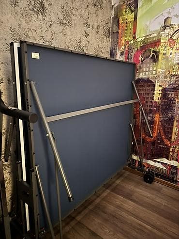 Шлемы: Qatlanabilir stolüstü tennis masası - İkiyarpaq konstruksiya: Hər — 3