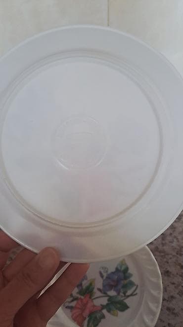 nabor acarlar: Boşqablar, 6 ədədli dəst, rəng - Ağ — 6