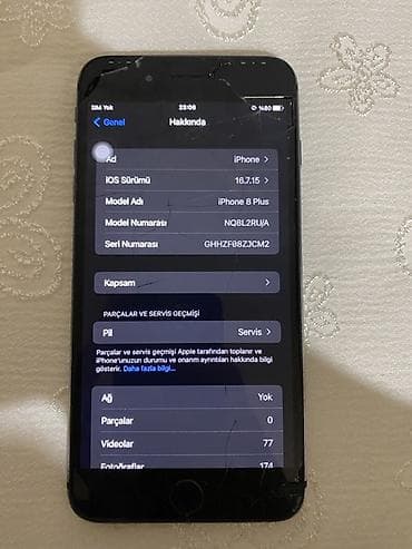 13 pro 2 ci el: IPhone 8 Plus, 64 GB, Qara, Barmaq izi — 3