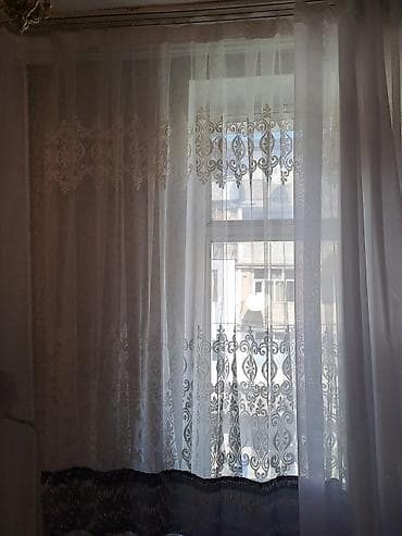 ucuz tül perdeler: SATİLİR TÜL PERDE ÜSTÜNDE ARNAMENTLER ASSGİ HİSSEDİNDE BOZ RENG KANT — 5