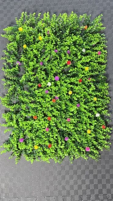 divar ucun paneller: Süni “yaşıl divar” panelləri – dekorativ bitki kompozisiyaları - — 6