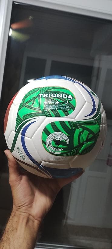 nar 1 saat: TRIONDA Pro futbol topu – rəsmi oyun topu dizaynı - Ölçü: 5 (standard — 3