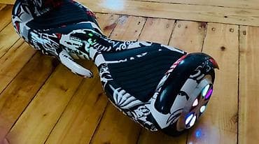 Elektrik nəqliyyatı: Elektrikli hoverboard – 6.5” təkərlər, LED işıqlı disklər - Dizayn — 1