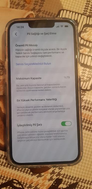 iphone x mikrafon: IPhone 13, 128 GB, Qara, Simsiz şarj — 2