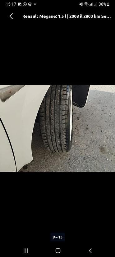 Avtomobil alışı: Renault Megane: 1.5 l | 2008 il 1 km Universal — 5