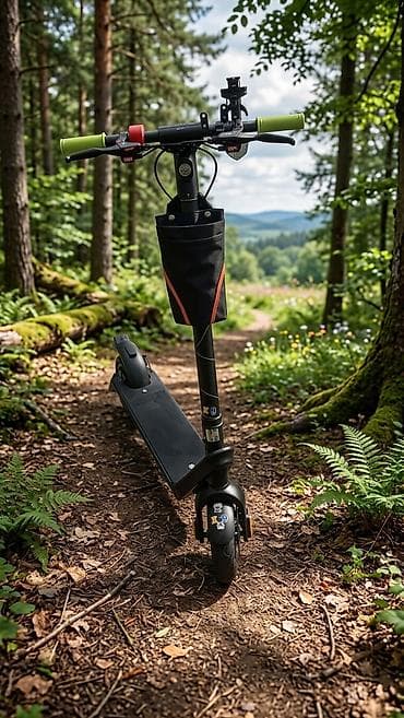 Электротранспорт: Elektrik skuter – şəhər və yüngül off-road gəzintiləri üçün. üstündə — 2