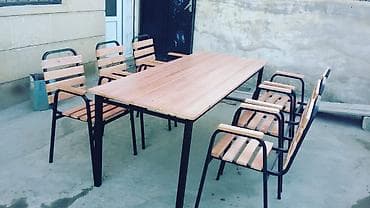 stol stul: Masa ve oturacaqlar Bağ evləri,kafelər, restoranlar üçün hər növ — 3
