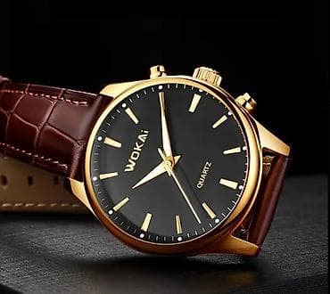 Смарт браслеты: Новый, Наручные часы, цвет - Коричневый — 3