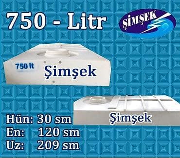 Bağ evi və bağ üçün hərşey: Bak, Plastik, 1000 l l, Yeni, Ünvandan götürmə, Pulsuz çatdırılma, Ödənişli çatdırılma — 10