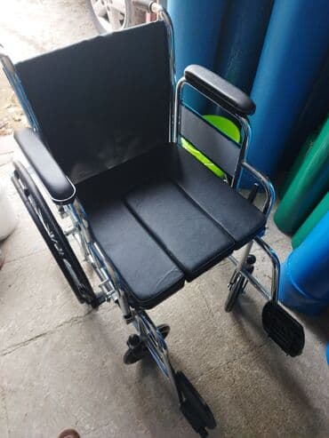 Ножи: Tualet funksiyalı tibbi oturacaq və əlil arabası Məhsullar: 1) Tualet — 3