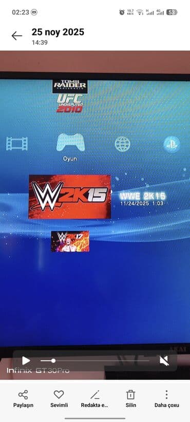 купить плейстейшен 3: ✔️ Model: PS3 Slim ✔️ Yaddaş: 500GB ✔️ Pult: 2 ədəd, problemsiz — 4