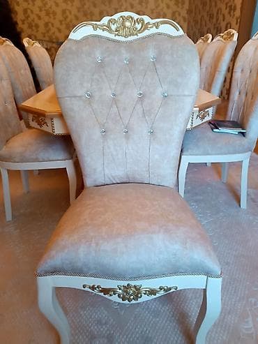 emsan endirim: Qonaq otağı üçün, Açılmayan, Dördbucaq masa, 8 stul — 1