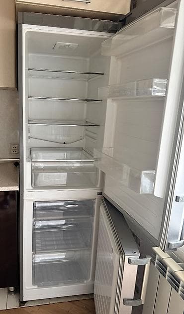 mikrafonlarin satisi: İşlənmiş 2 qapılı Hoffman Soyuducu Satılır, rəng - Gümüşü — 2