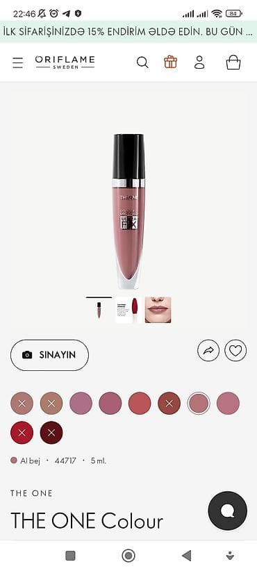 kis: Oriflame parfumları – orijinal İsveç istehsalı kolleksiya - Excite — 10