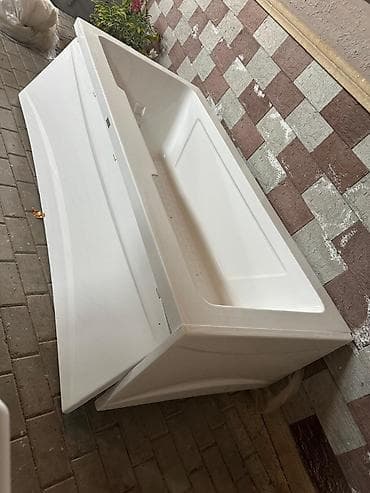 pəncə: Akrilik vanna – düzbucaqlı dizayn, ön panel ilə - Material: yüksək — 4