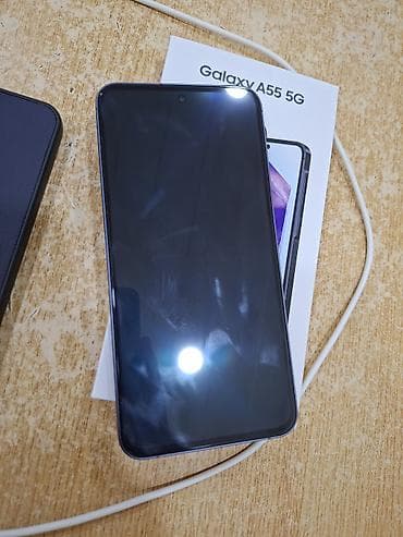 samsung ue65ks7500: Samsung Galaxy A55 5G, 256 GB, rəng - Qara, Barmaq izi — 1