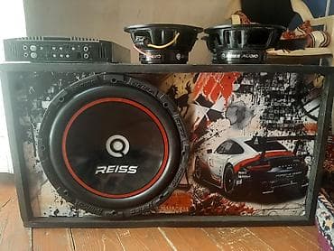 Avtoakustika dəsti – REISS və SOUNDMAX Komplekt: - REISS subwoofer –