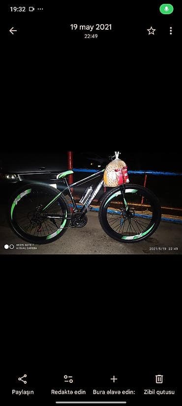 Velosiped – şəhər və yüngül off-road üçün universal model - Alüminium