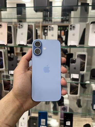 IPhone 17, 256 GB, Blue Titanium, Zəmanət, Simsiz şarj, Face ID