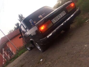 опель зафира а: VAZ 2107 (Jiquli) sedan - Kuzov: 4 qapılı, qara rəng, xrom ön və arxa — 2