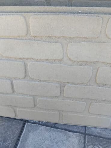 3 d oboy: Fərqli naxışlara malik termo fasad divar panelləri. Bu panellər kərpic — 2