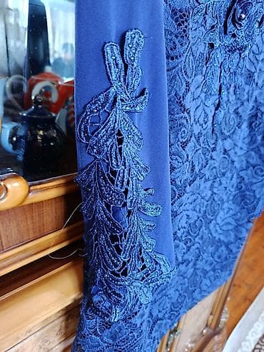 Alfredo Pauly brendinə məxsus qadın bluz/tunika. - Rəng: tünd göy — 2