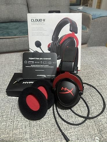 ucuz modemler: HyperX Cloud II oyun qulaqlığı - 7.1 Virtual Surround Sound – — 1