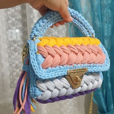 сумка из бусин своими руками: Çantalar toxunma — 7