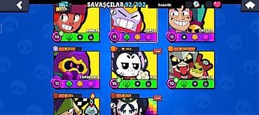 osmo 3: 44000 kupa hesab satılır hesabda 3 dəfə brawl pass açılıb içində 92 — 5