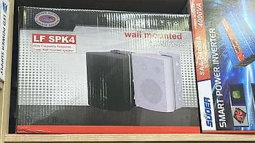 max kalonka dinamik: LF SPK4 divara quraşdırılan akustik sistem + LF SP501 divar montajı — 3