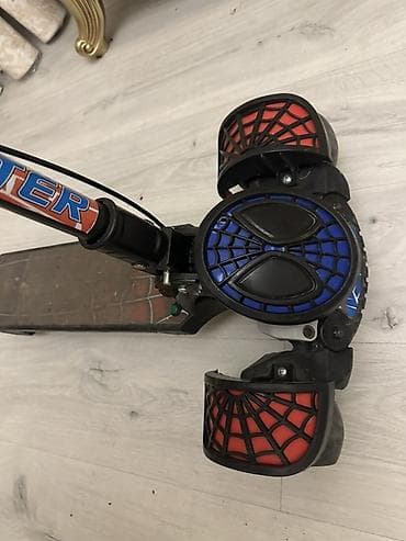 Uşaq üçün üç təkərli elektrikli skuter - Dizayn: ön hissədə hörümçək — 3