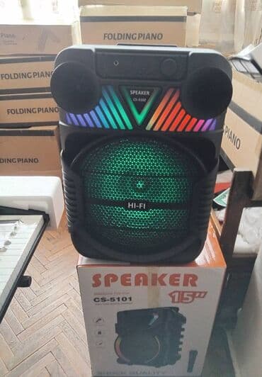 muzkalni sentir gence: Təzə upakovka Aktiv kalonka, usiliteli də var Elektriksiz işləyir — 4