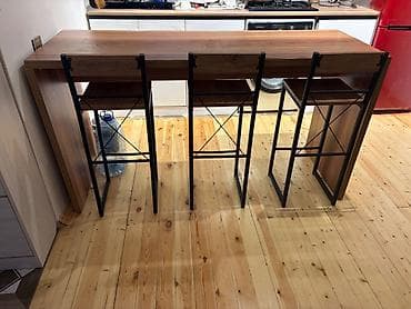 stulla: Mdf bar stolu 750-800 e yigilib 3ededde bar stulu — 1