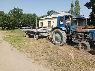on lip: Kənd təsərrüfatı üçün təkərli traktor və qoşqu - Güclü dizel — 1