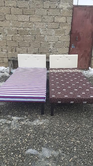 teze mebel: Çarpayı Təzə hazırı var Çatdırılma var 1 nəfərlik 50 manat 2 nəfərlik — 1