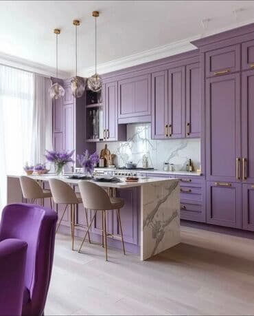 цвет мебели яблоня: Кухонный гарнитур на заказ, Самозакрывающие петли, Ламинат гладкий, Есть кредит, Бесплатная доставка — 3